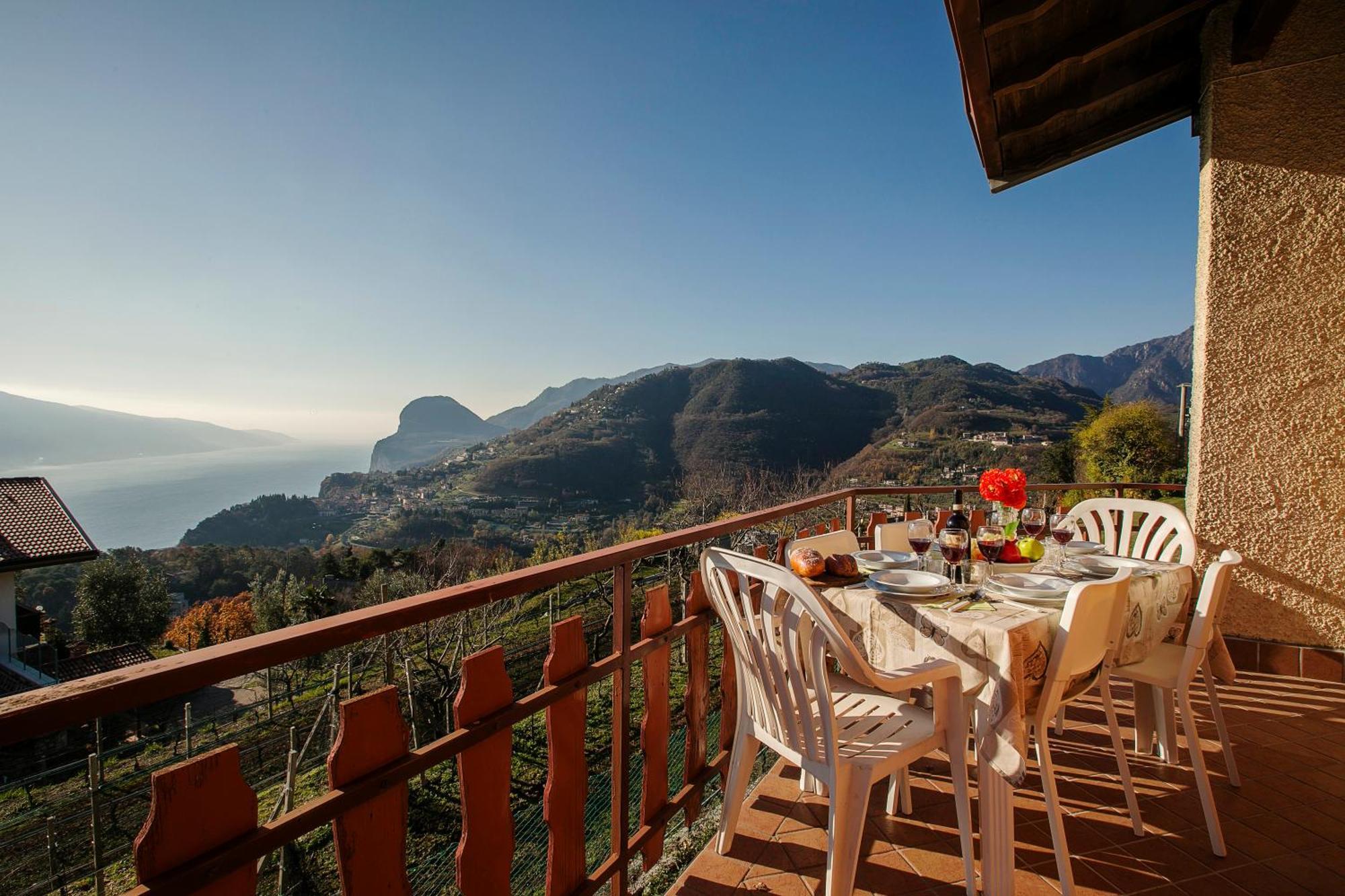 Balcone Panoramico Sul Garda - Happy Rentals Tremosine Exteriör bild